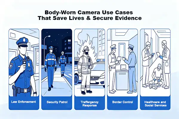 Top 7 Body-Worn Camera Use Cases That Save Lives & Secure Evidence